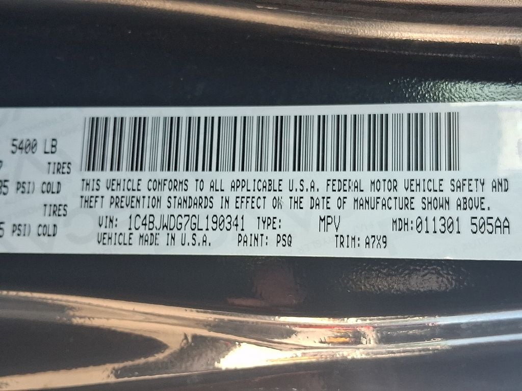 2016 Jeep Wrangler Unlimited Sport