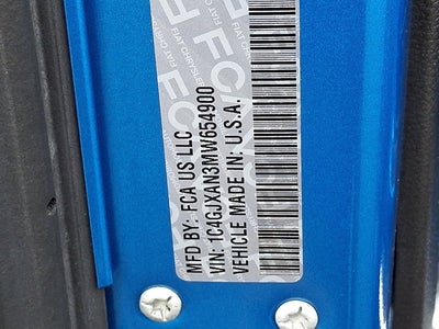 2021 Jeep Wrangler Sport S