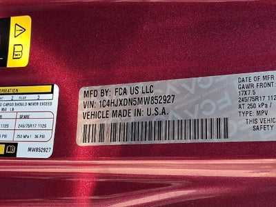 2021 Jeep Wrangler Unlimited Sport S