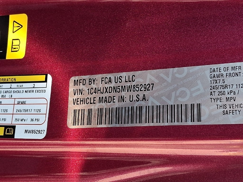 2021 Jeep Wrangler Unlimited Sport S