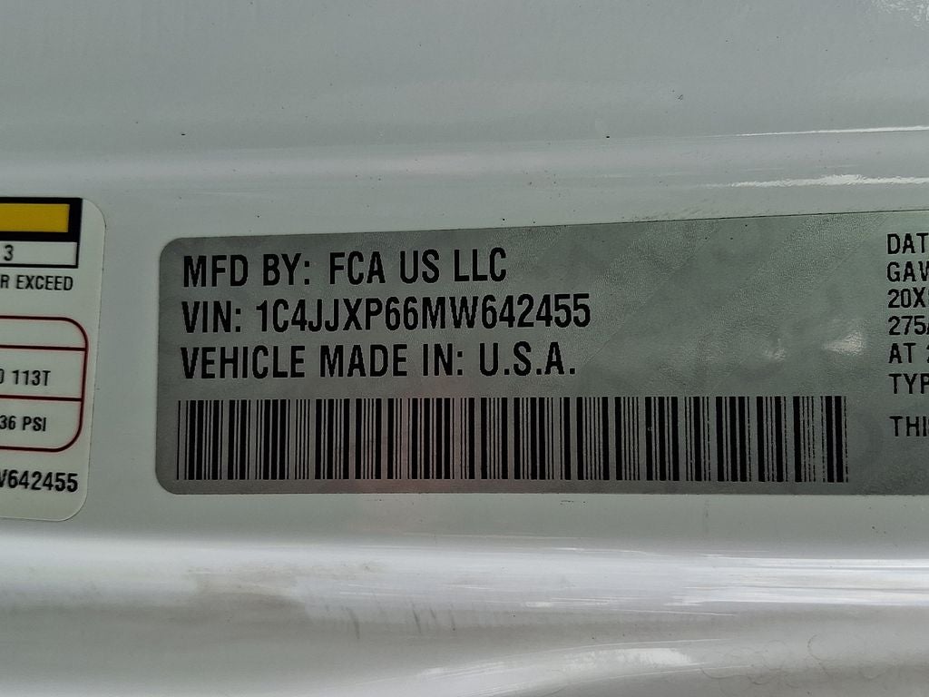 2021 Jeep Wrangler Unlimited Sahara 4xe