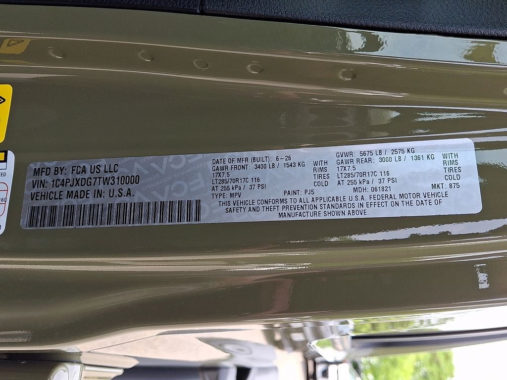 2026 Jeep Wrangler Willys