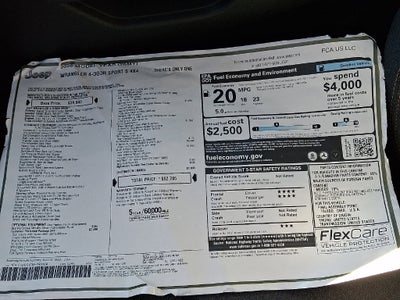 2026 Jeep Wrangler Sport S