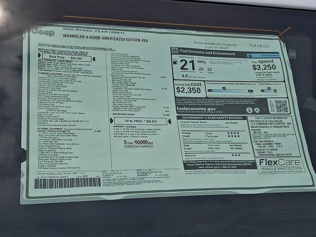 2026 Jeep Wrangler 4-Door Willys '41