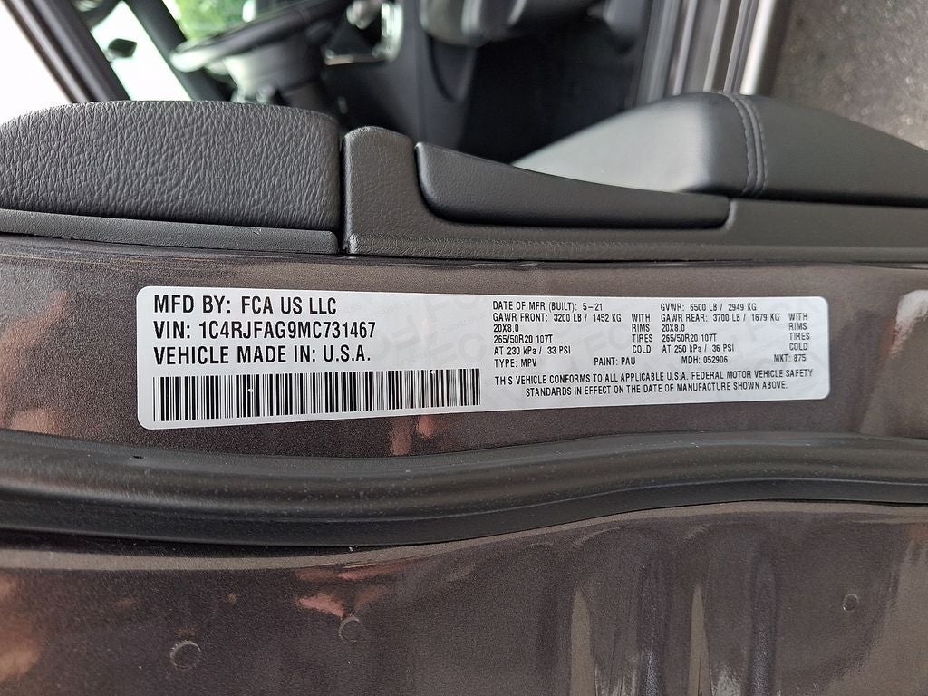 2021 Jeep Grand Cherokee Laredo X