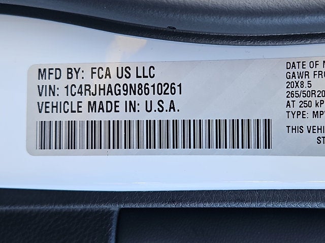 2022 Jeep Grand Cherokee Altitude