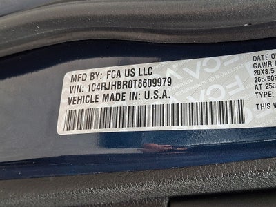 2026 Jeep Grand Cherokee Limited Reserve