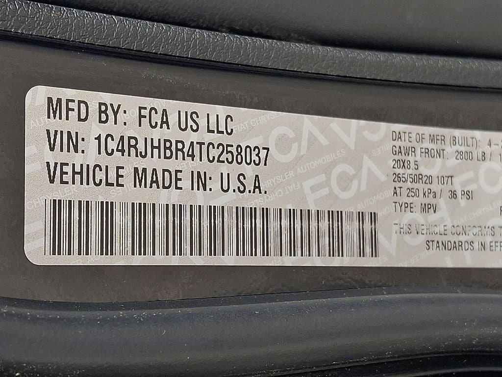2026 Jeep Grand Cherokee GRAND CHEROKEE 85TH ANNIVERSARY EDITION 4X4