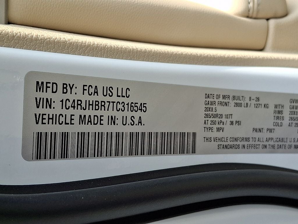 2026 Jeep Grand Cherokee Limited