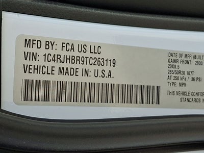 2026 Jeep Grand Cherokee Limited Reserve