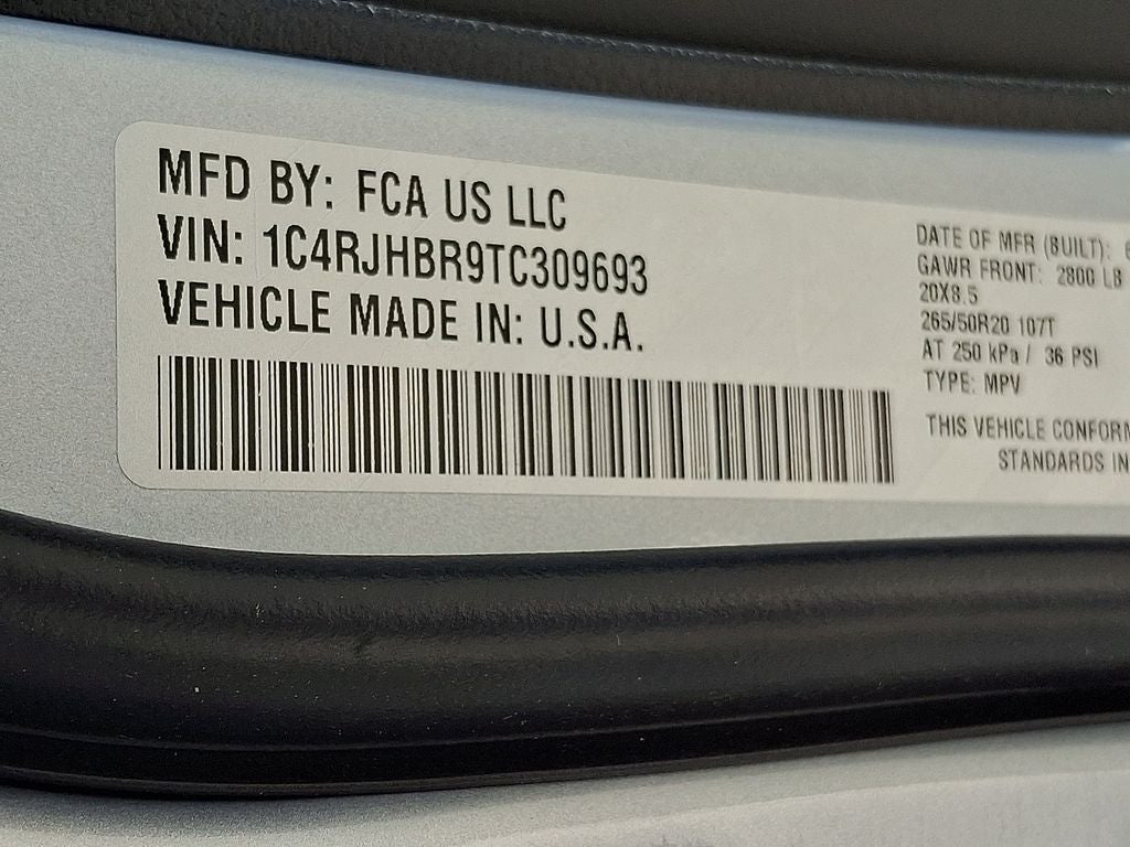 2026 Jeep Grand Cherokee Limited Reserve