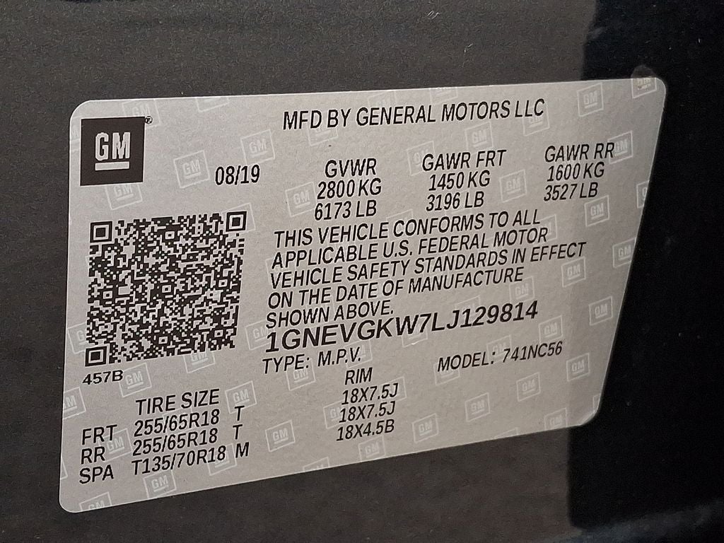 2020 Chevrolet Traverse LT 1LT