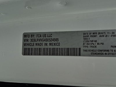 2025 RAM ProMaster 2500 Base