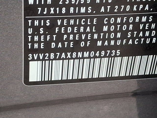 2022 Volkswagen Tiguan SE