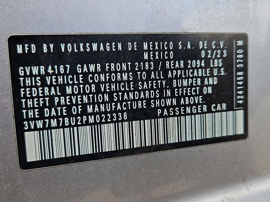 2023 Volkswagen Jetta 1.5T SE